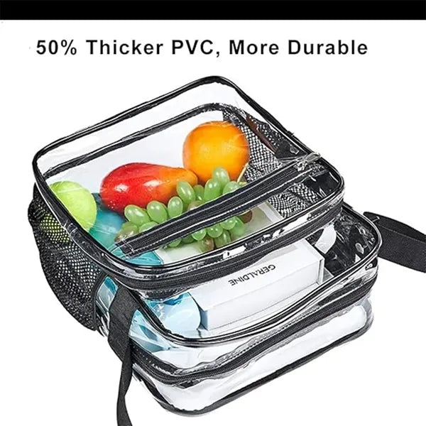 Stadium Approved Clear Crossbody Messenger Shoulder Bag