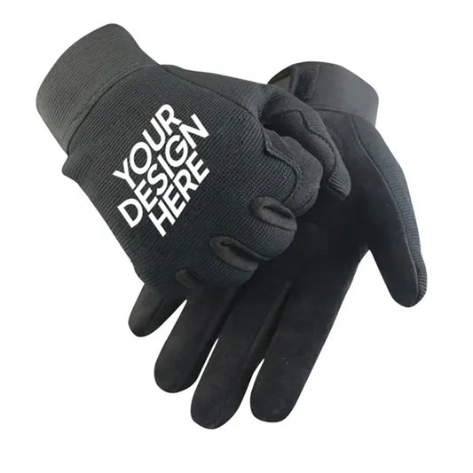 Suede Work Gloves W/ Stretch Back