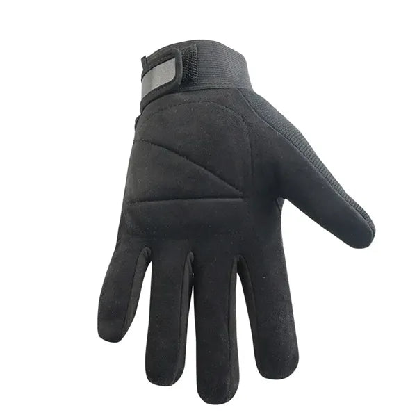 Suede Work Gloves W/ Stretch Back