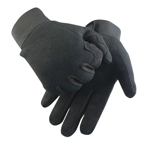 Suede Work Gloves W/ Stretch Back