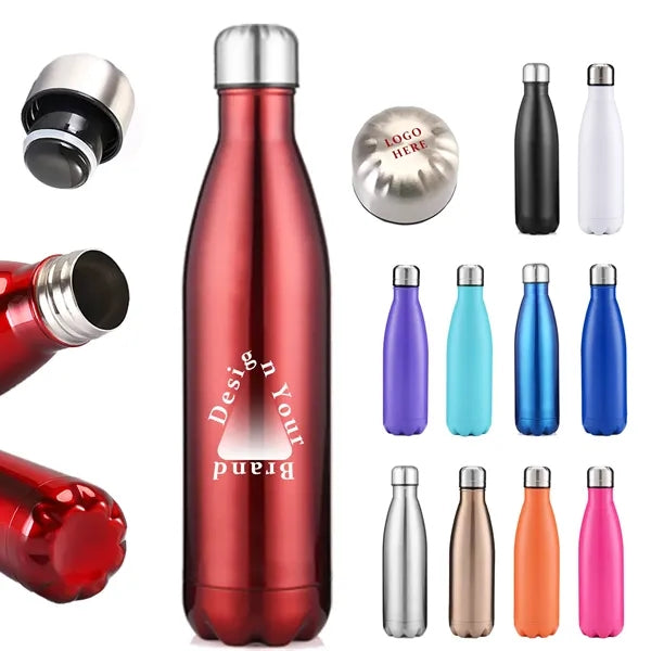 16oz Insulated Stainless Steel Sports Water Bottle
