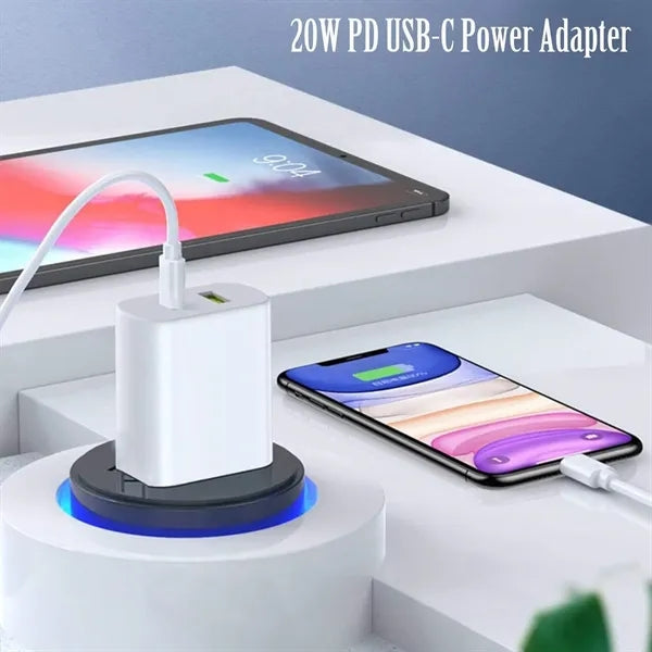 USB C Charger Block Dual Port Type C Wall Fast Charging