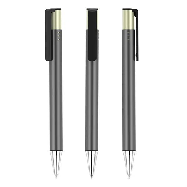 Premium 1.0mm Aluminum Click-Type Ballpoint Pen