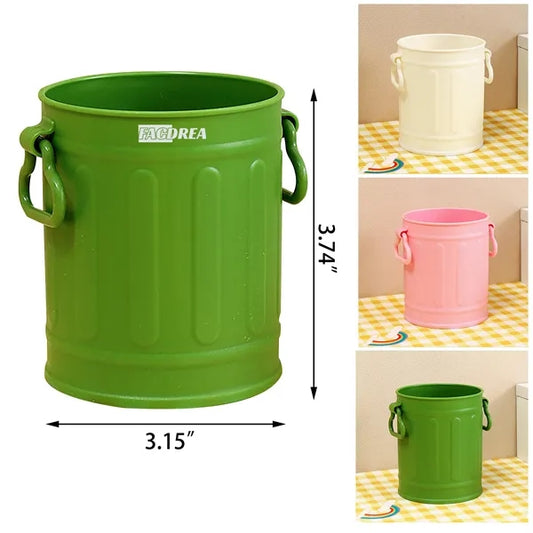 Industrial-Style Plastic Pen Holder