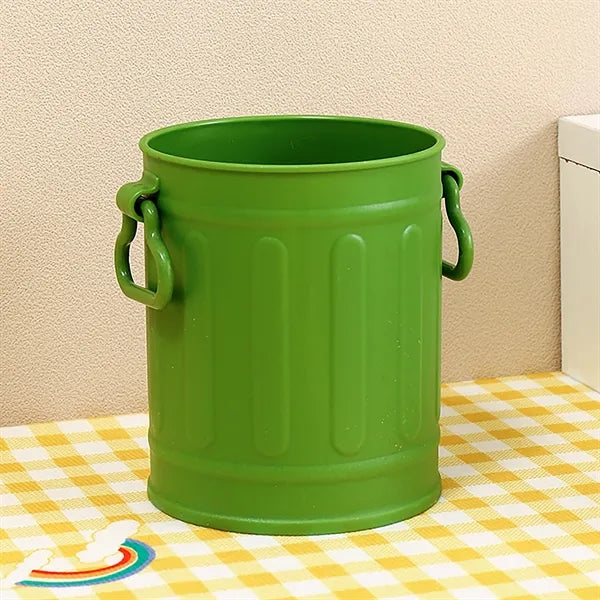 Industrial-Style Plastic Pen Holder