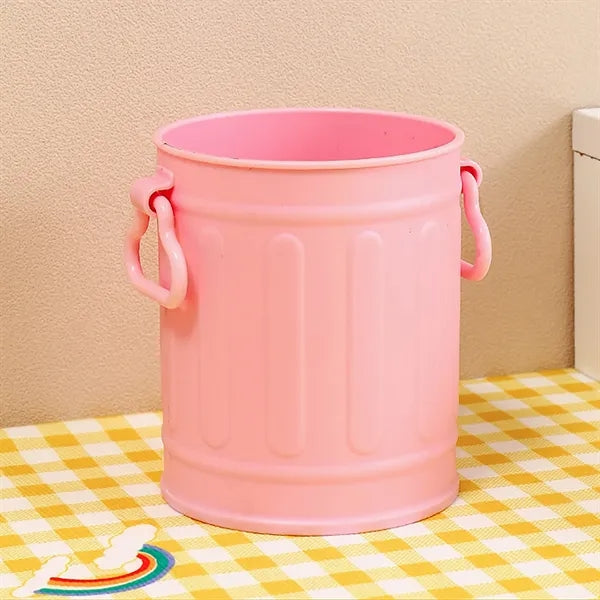 Industrial-Style Plastic Pen Holder