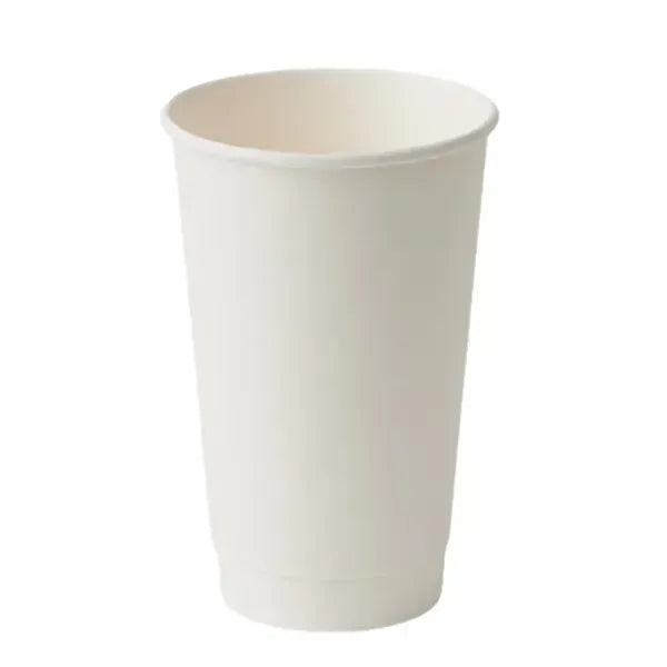 16 OZ Double Wall Disposable Kraft Paper Coffee Cup