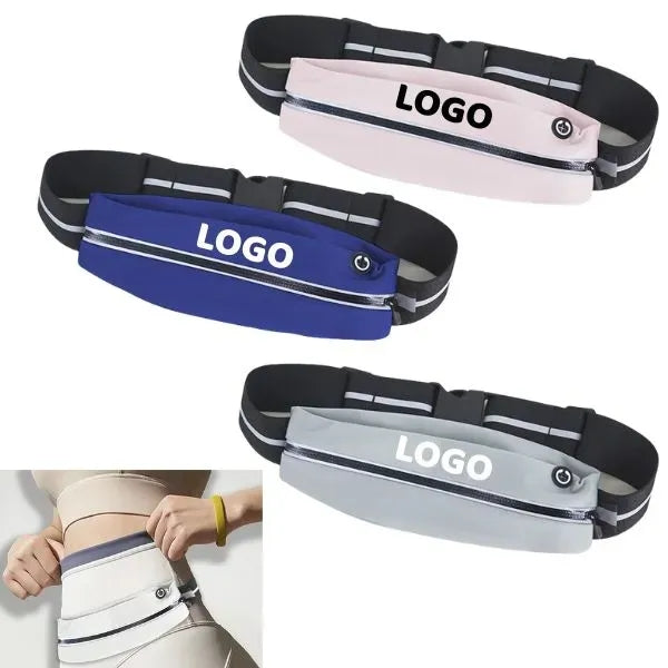 Outdoor Waterproof Sports Fanny Pack With Headphone Jack