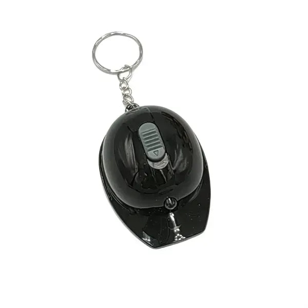 Mini Construction Helmet Keychain Bottle Opener Flashlight