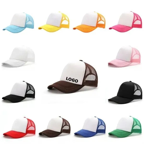 Adult Mesh Trucker Hat - Adjustable Baseball Cap