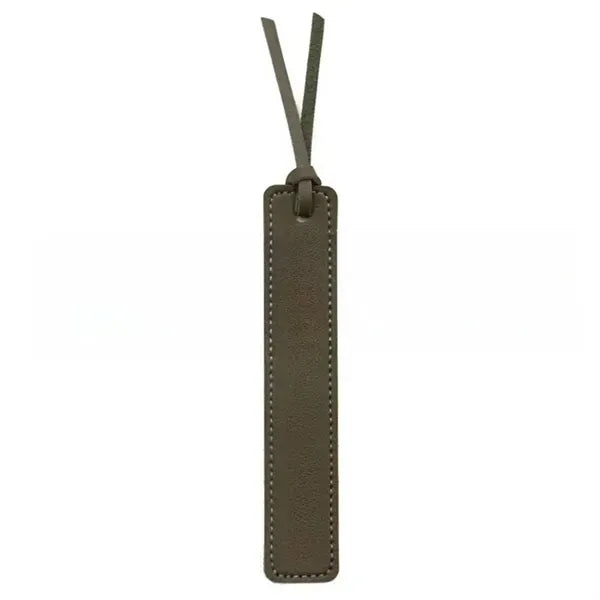 Classic PU Leather Bookmark - Stitched Page Markers