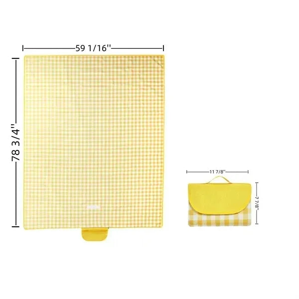 Waterproof Outdoor Picnic Blanket - Foldable and Portable