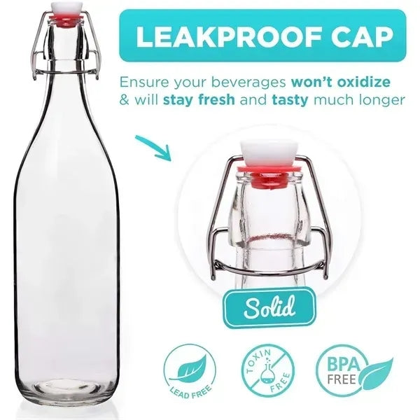 Durable Clear Drink Bottle - Heavy Duty