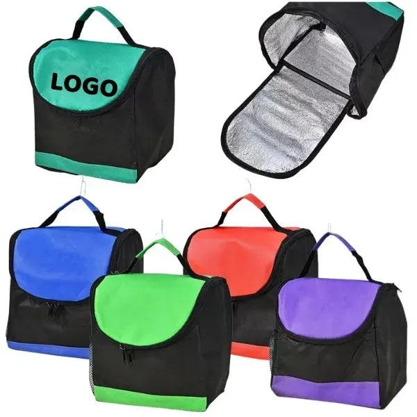 Portable Thermal Insulation Cooler Bag - Non-Woven Material