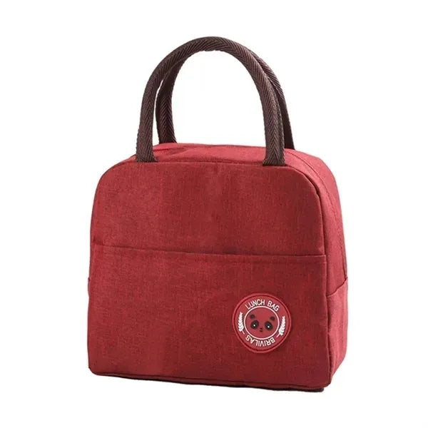 Colorful Insulated Lunch Bag - Spacious Thermal Container