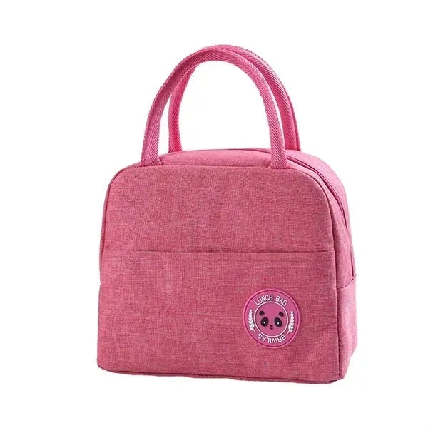 Colorful Insulated Lunch Bag - Spacious Thermal Container