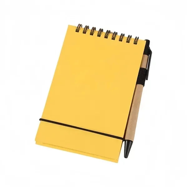 A6 Spiral Notepad & Pen Set - Writing for Notes/Journals