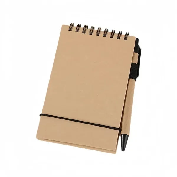 A6 Spiral Notepad & Pen Set - Writing for Notes/Journals