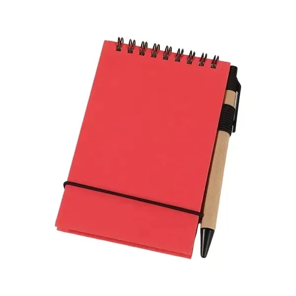 A6 Spiral Notepad & Pen Set - Writing for Notes/Journals