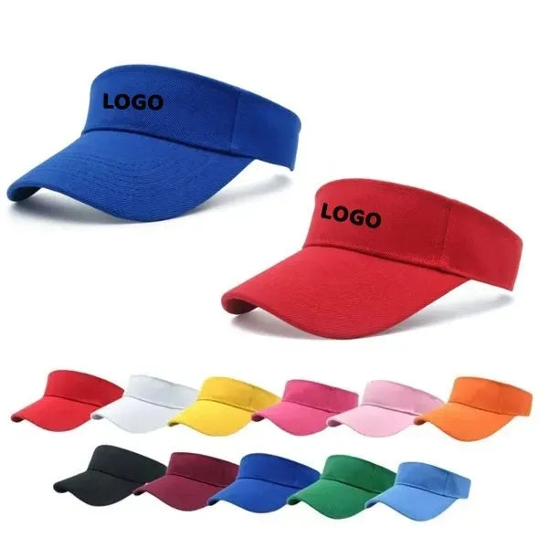Cotton Visor Golf Cap - Lightweight Competition Hat