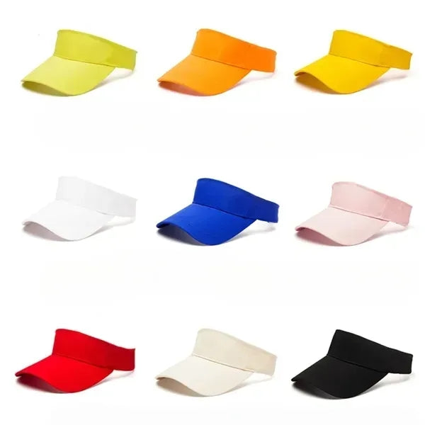 Cotton Visor Golf Cap - Lightweight Competition Hat