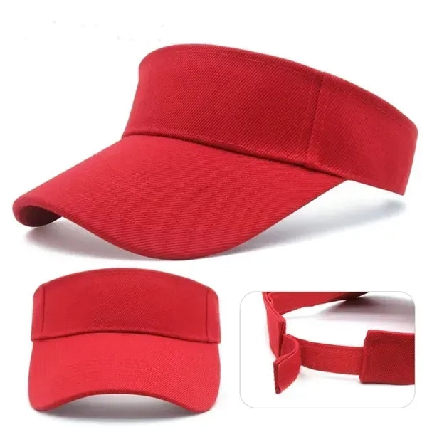 Cotton Visor Golf Cap - Lightweight Competition Hat