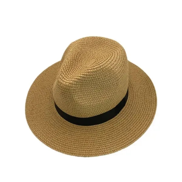 Sun Straw Beach Hat - Unisex Summer Protection
