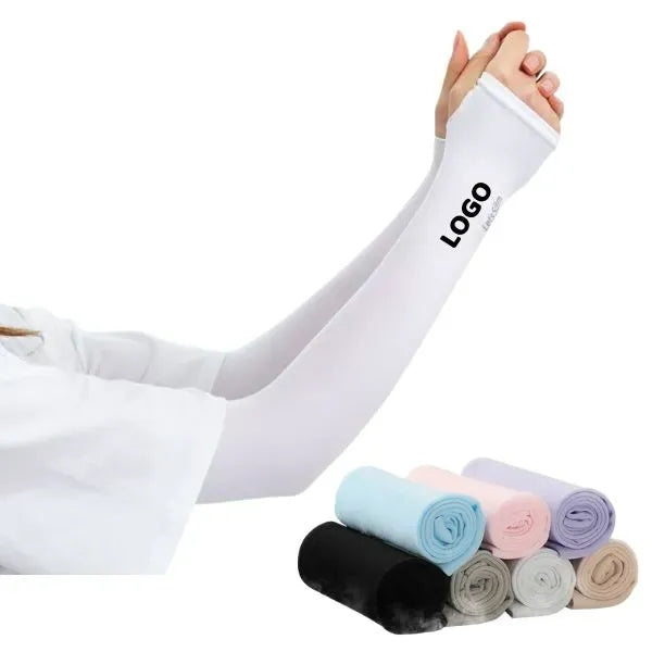 Ice Silk Sun Protection Arm Sleeve - Exercise & Outdoor