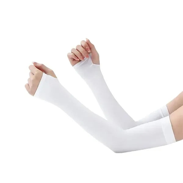 Ice Silk Sun Protection Arm Sleeve - Exercise & Outdoor