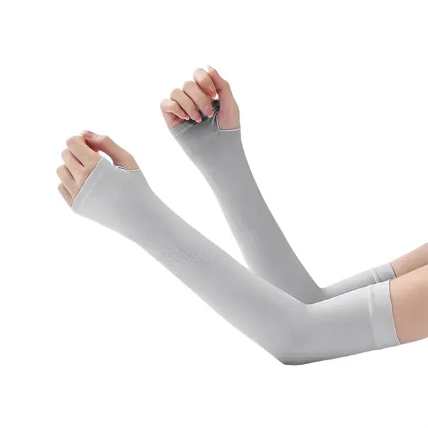 Ice Silk Sun Protection Arm Sleeve - Exercise & Outdoor