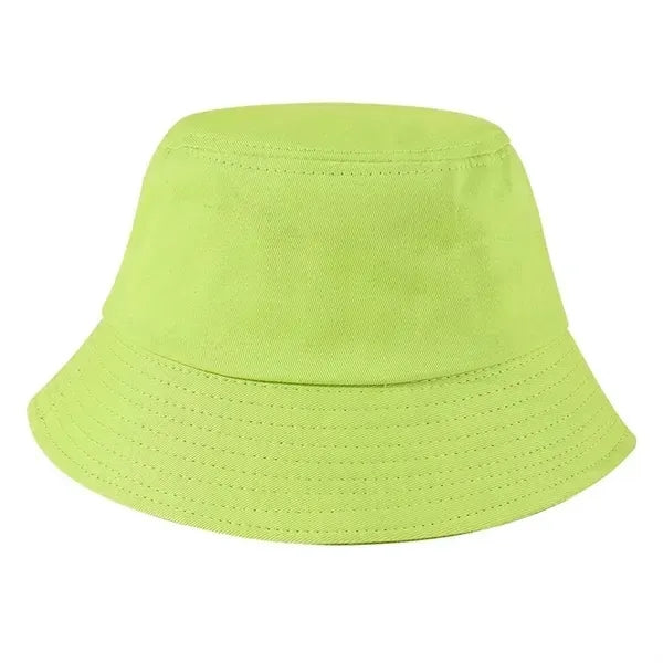 Cotton Bucket Hat - Foldable Packable Sun Protection