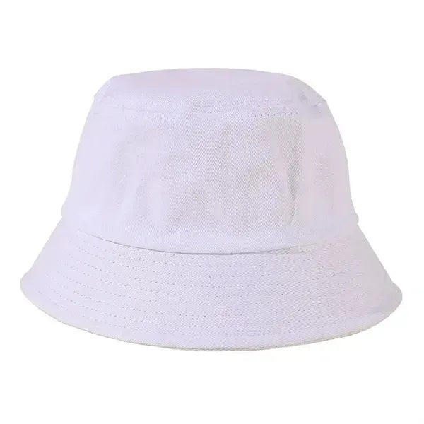Cotton Bucket Hat - Foldable Packable Sun Protection
