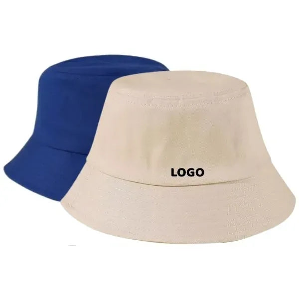 Cotton Bucket Hat - Foldable Packable Sun Protection