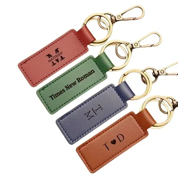 Leather Car Keychain - Stylish Accessories & Pendants