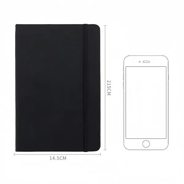 Premium Leather Journal - Elastic Band Notebook