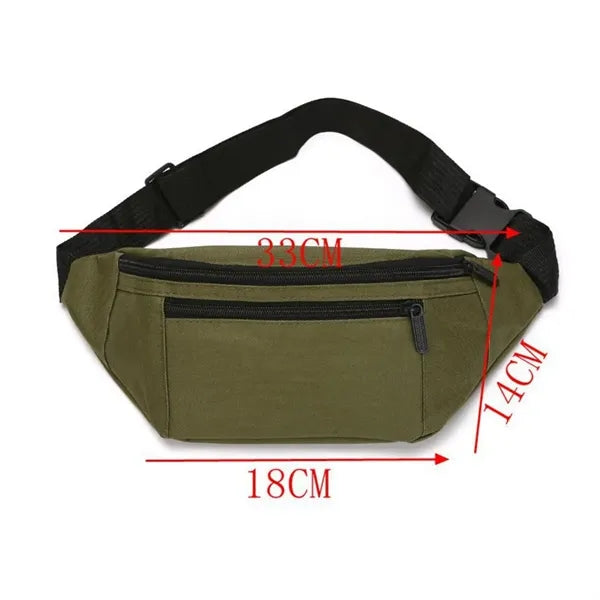 Durable Travel Fanny Pack Outdoor Sports Waist Bag