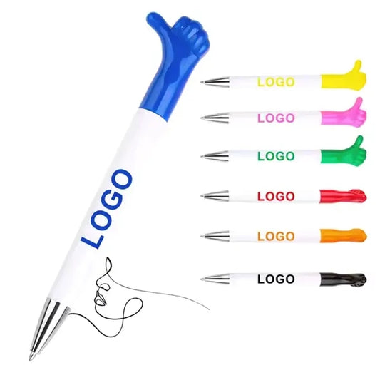 Thumb Finger Shape Plastic Ballpoint Pen