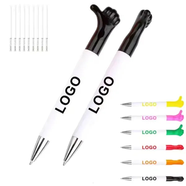 Thumb Finger Shape Plastic Ballpoint Pen