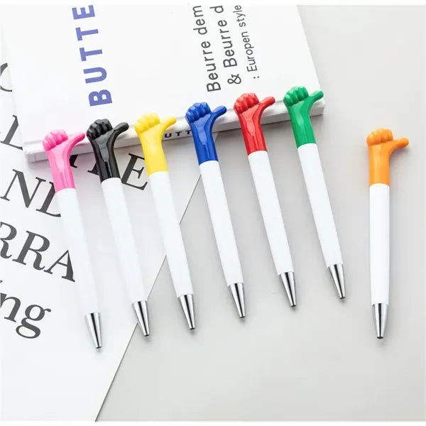 Thumb Finger Shape Plastic Ballpoint Pen