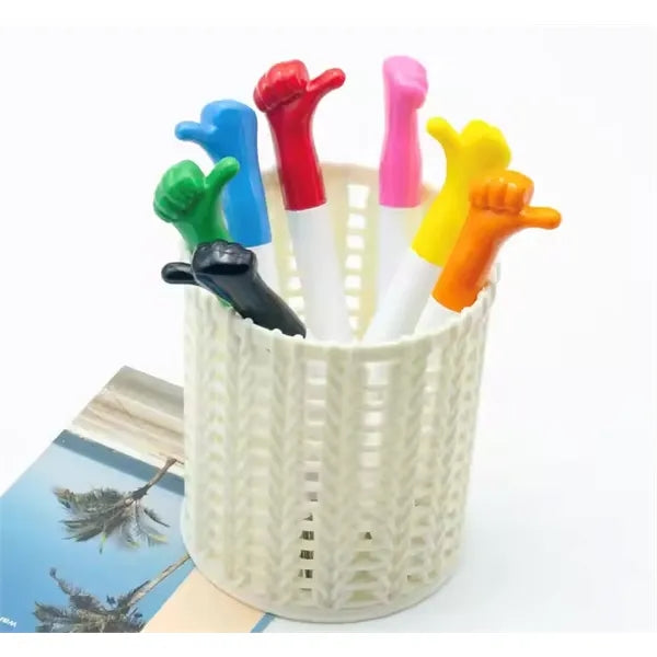 Thumb Finger Shape Plastic Ballpoint Pen