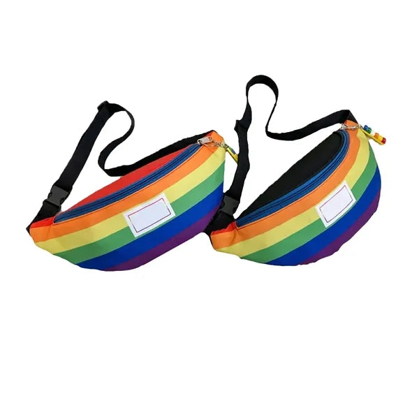 Rainbow Stripe Fanny Pack Waist Bag