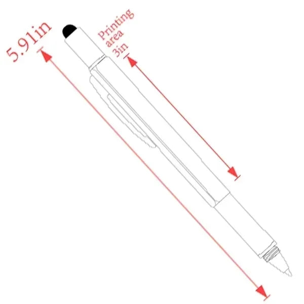 6-in-1 Stylus Tool Pen