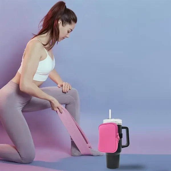 Neoprene Zipper Sleeve For 40oz Tumbler