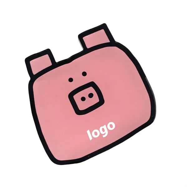 Cute Little Pig Acrylic Coaster Free Shipping
