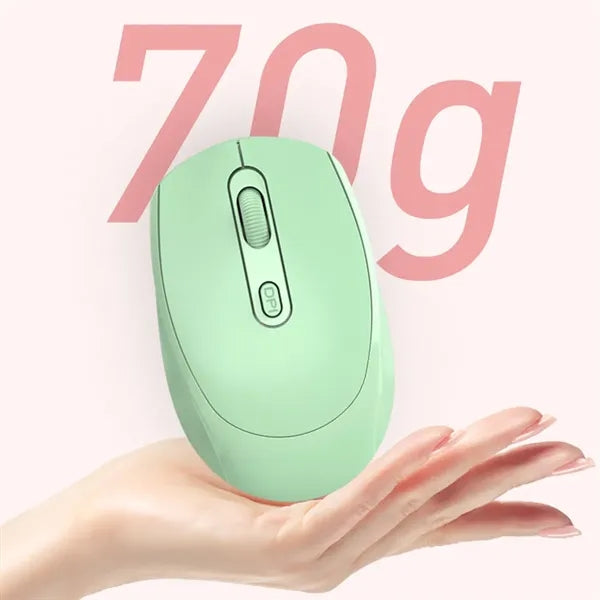 Wireless Rechargeable Bluetooth Mouse with USB Receiver