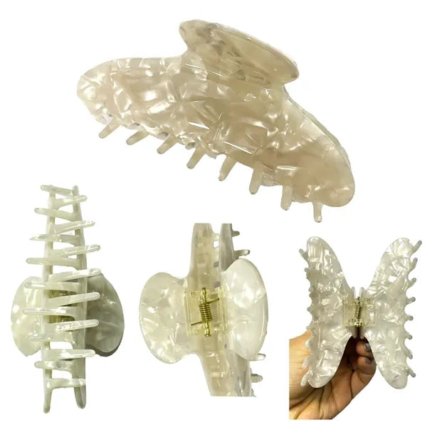 Sweet Jelly Color 3.94Inch Large Acetate Hair Clip
