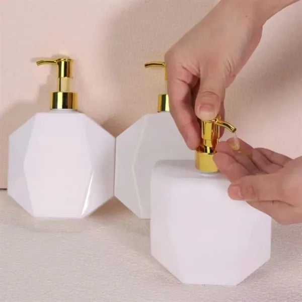 Various liquid household bottles