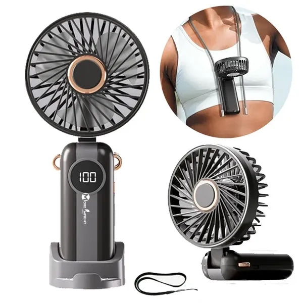 Portable Mini Handheld Fan Foldable Pocket Travel Cooler