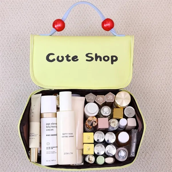 Dopamine Color Large Capacity Makeup Bag