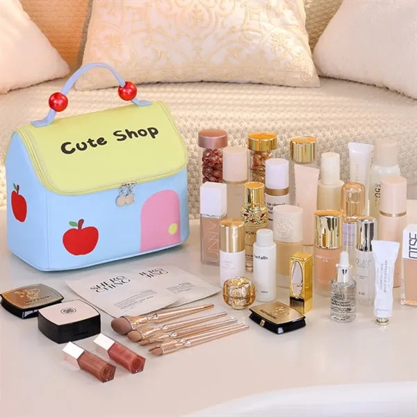 Dopamine Color Large Capacity Makeup Bag